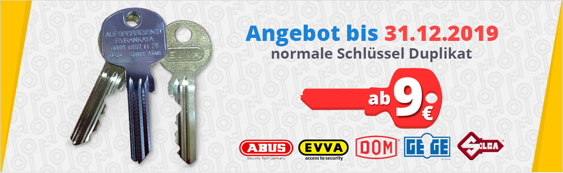 Angebot-Schluessel